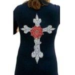 (image for) The Rose Rhinestone Shirt by Sabrina Barnett