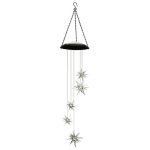 (image for) Solar Glowing Stars Hanging Garden Ornament