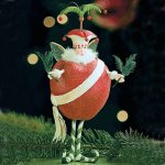 (image for) Christmas Apple of My Eye Ornament by Patience Brewster