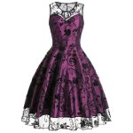 (image for) Lace Illusion Evening Wear Dress