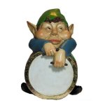 (image for) Elf Musician with Drum Christmas Figurine