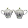 (image for) Floral Teapot Figurine Salt & Pepper Sets