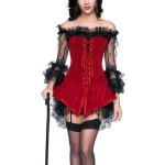 (image for) Fiery Vixen Riding Habit Corset Dress