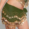 (image for) Gold Coin Hip Scarf Belly Dance Costume