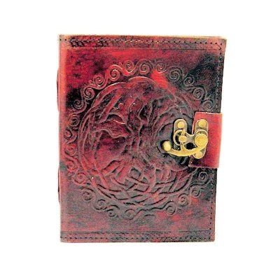 (image for) Tree of Life Small Handmade Leather Journal