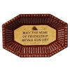 (image for) Cheese Serving Plate with Grape Design and Wine Toast