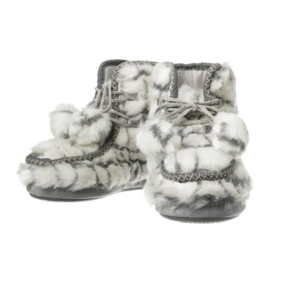 (image for) Leopard Print Boutique Furry Boots by Dearfoam