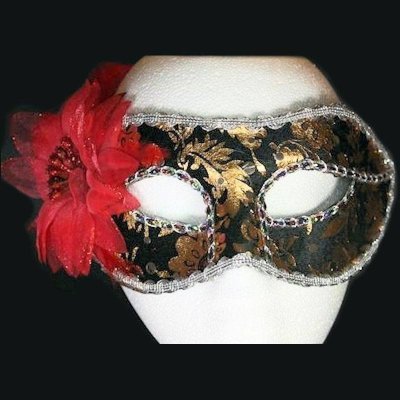 (image for) Carnival Design Venetian Mask Tie on Style