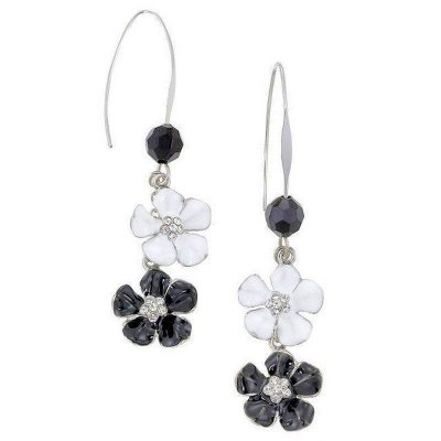 (image for) Casablanca Flowers Chandelier Earrings by Spring Street