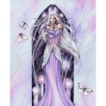 (image for) White Magic Fairy Fantasy Art by Jessica Galbreth