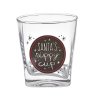 (image for) Tipsy Christmas Whiskey Glasses Set of 4 Funny Sayings
