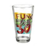 (image for) 30th Birthday Beer Glass by Grasslands Road