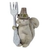 (image for) Animal Figurine Thanksgiving Place Card Holder