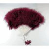 (image for) Seductive Maiden Single Color Marabou Feather Fan