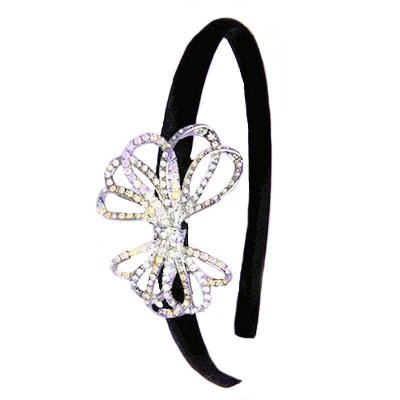 (image for) Wedding Bells Bridal Crystal Bow Headband by Spring Street