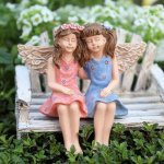 (image for) Best Friends Miniature Fairy Garden Figurine