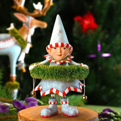 (image for) Dash Away Dasher Wreath Elf Large Ornament