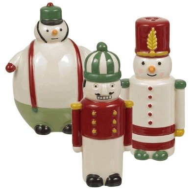 (image for) Nutcracker Christmas Salt & Pepper Shakers