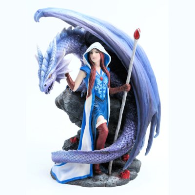 (image for) Dragon Mage Figurine by Anne Stokes
