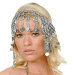 (image for) Curtain of Coins Egyptian Style Headdress