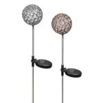 (image for) Solar Garden Stake Light Up Crystal Ball