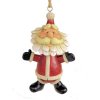 (image for) Bearded Bobble Head Large Santa Christmas Ornament