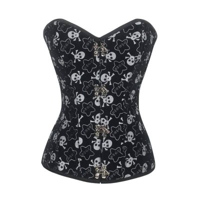 (image for) Skulls & Stars Steel Boned Corset