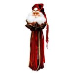 (image for) Santa Head Tassel Christmas Wine Cork