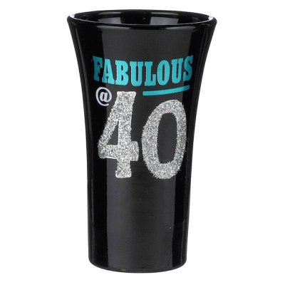 (image for) 40th Birthday Shot Glass by Grasslands Road