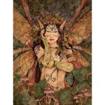 (image for) Garden Fairy Fantasy Art by Linda Ravenscroft
