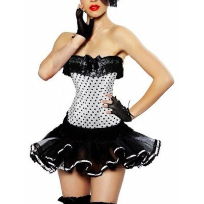 (image for) Polka Dot Princess Corset Set Top & Skirt