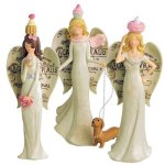 (image for) French Patisserie Birthday Angel Figurine