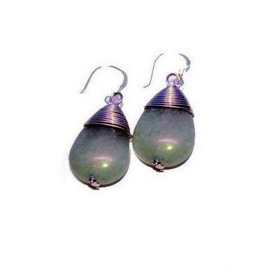 (image for) Aventurine Gemstone Earrings with Special Properties
