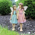 (image for) Clara & Sara Large Fairy Garden Figurine