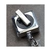 (image for) Crystal Brilliance Square Metal Badge Holder or Lanyard