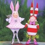 (image for) Benjamin Bunny Large Ornament by Patience Brewster