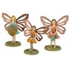 (image for) Gardening Small Fairy Figurines with Metal Wings