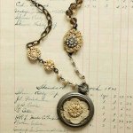 (image for) Lace Vintage Heirloom Pendant Necklace