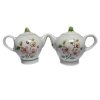 (image for) Floral Teapot Figurine Salt & Pepper Sets