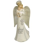 (image for) Gifts of Glory Newborn King Christmas Angel Figurine