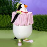 (image for) Millicent Penguin Cookie Jar by Patience Brewster