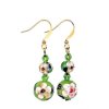 (image for) Cloisonne Balls Beaded Earrings