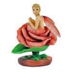 (image for) Charmed Rose Fairy Figurine by Rachael Tallamy