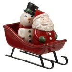 (image for) Sleigh Christmas Salt & Pepper Set