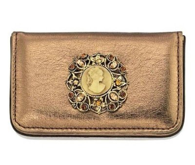 (image for) Vintage Cameo Credit Card Wallet by Spring Street Design