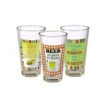 (image for) Summer Barbecue Beer Glass by Grasslands Road