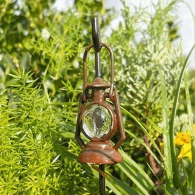 (image for) Lantern Rustic Style Fairy Garden Figurine