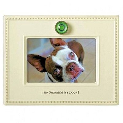 (image for) My Grandchild is a Dog Ceramic Pet Photo Frame