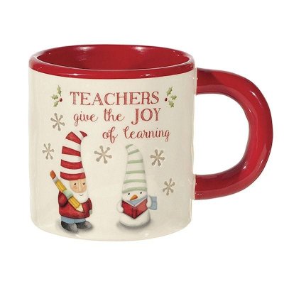 (image for) Teachers Give the Joy of Learning Christmas Coffee Mug