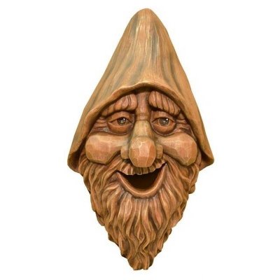 (image for) Klaus Gnome Face Birdhouse Garden Figurine